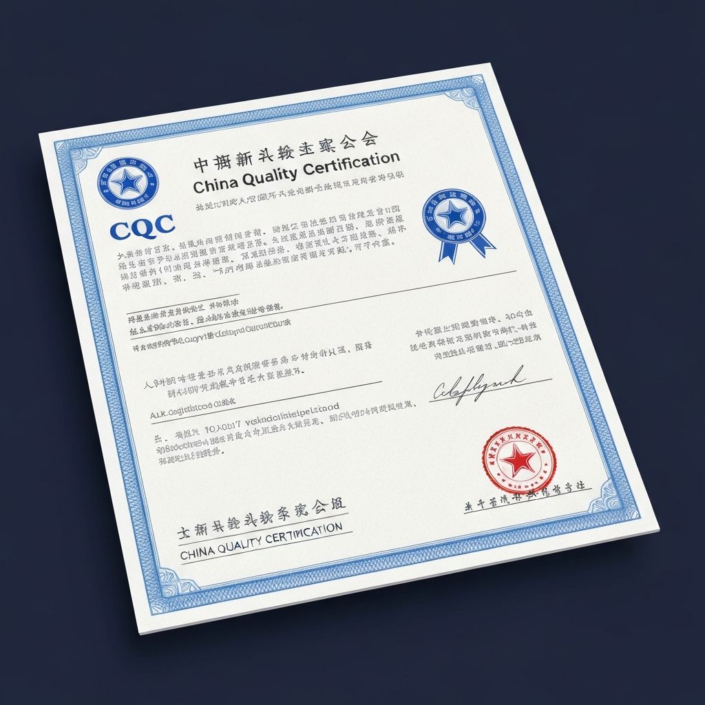 CQC Certificate